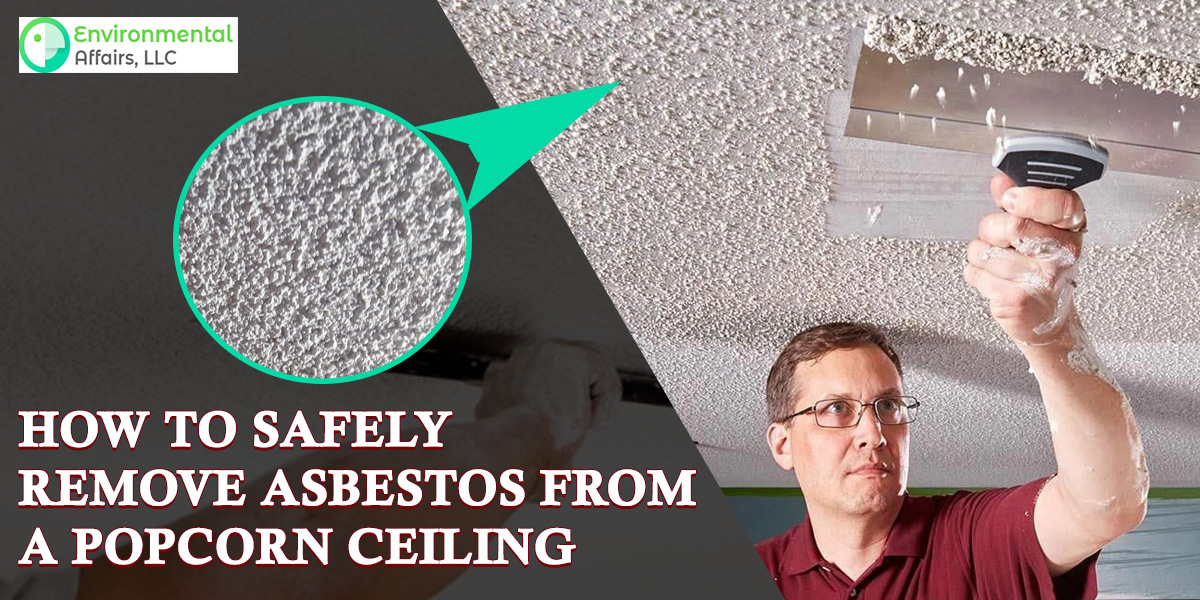 asbestos popcorn ceiling